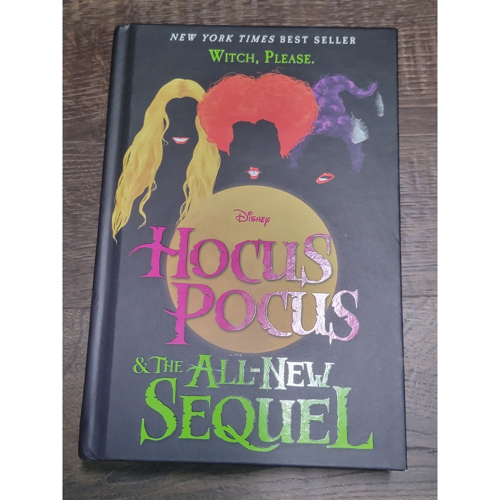 Hocus Pocus and the All New Sequel Hardcover Book Disney By Amy Brigham Pauker‎